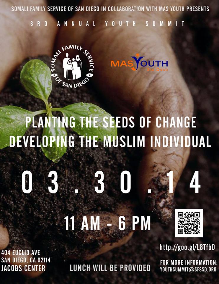 Youth Summit 2013 flyer